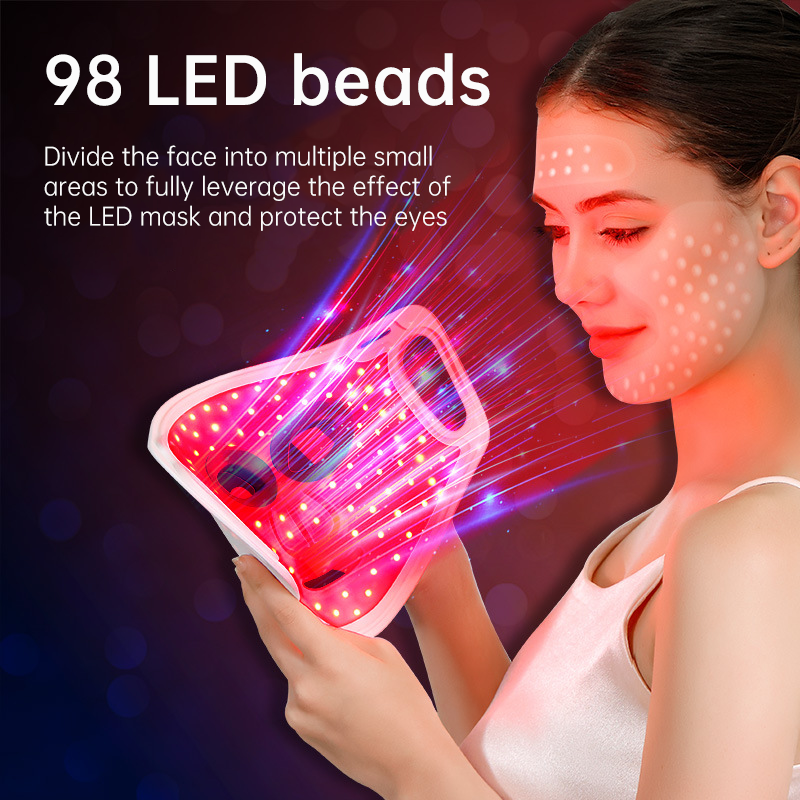 Máscara Facial de Fototerapia LED