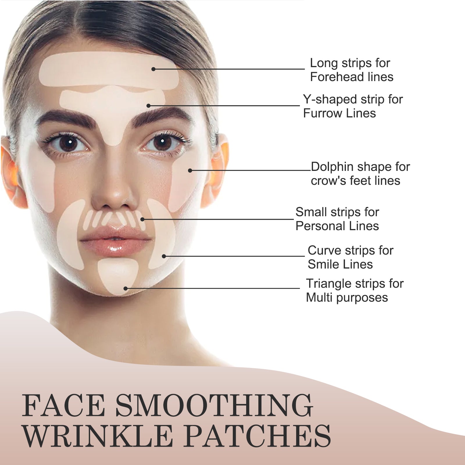 Parches Antiarrugas y Lifting Facial de Silicona