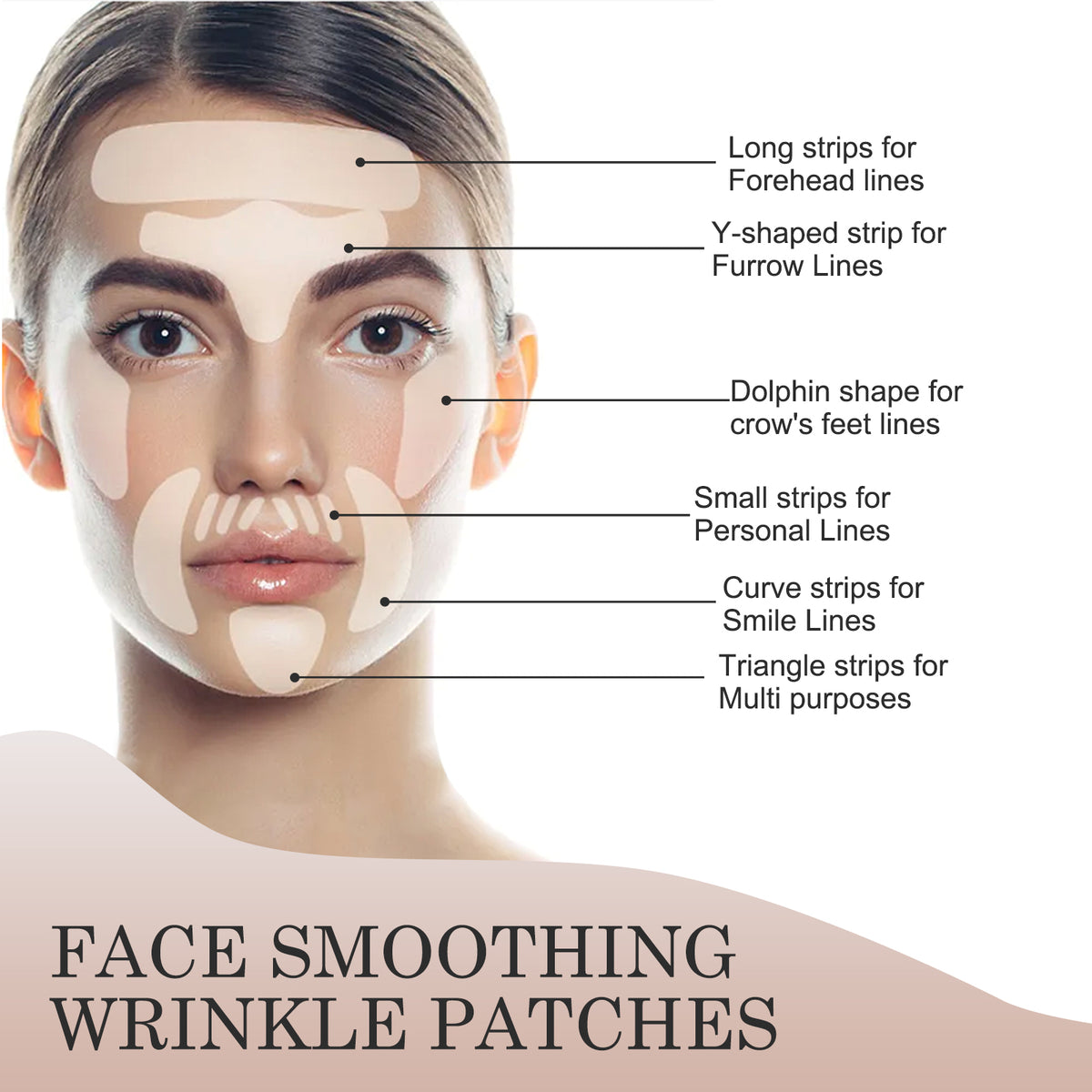 Adesivos Anti-Rugas e Lifting Facial em Silicone