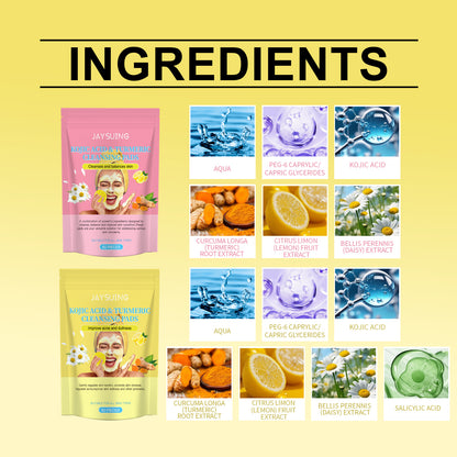 Discos Exfoliantes de Ácido Kójico y Cúrcuma