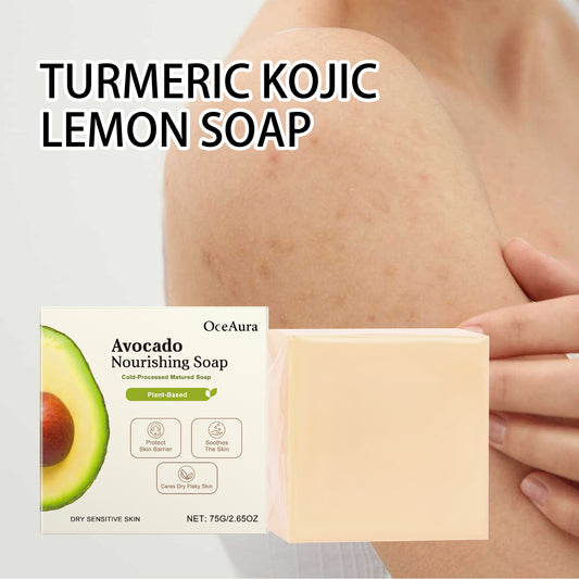 Sabonete Corporal Nutritivo OceAura — Espuma Cremosa e Fragrância de Abacate