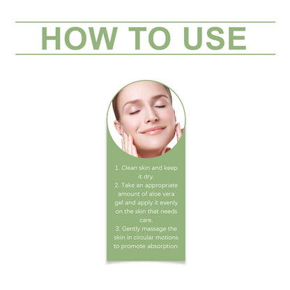 Gel Facial Refrescante e Hidratante de Aloe Vera