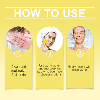 Discos Exfoliantes de Ácido Kójico y Cúrcuma
