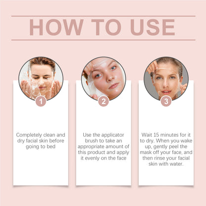 Máscara Facial Peel-Off de Colagénio Hoygi