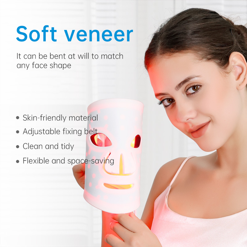 Máscara Facial de Fototerapia LED