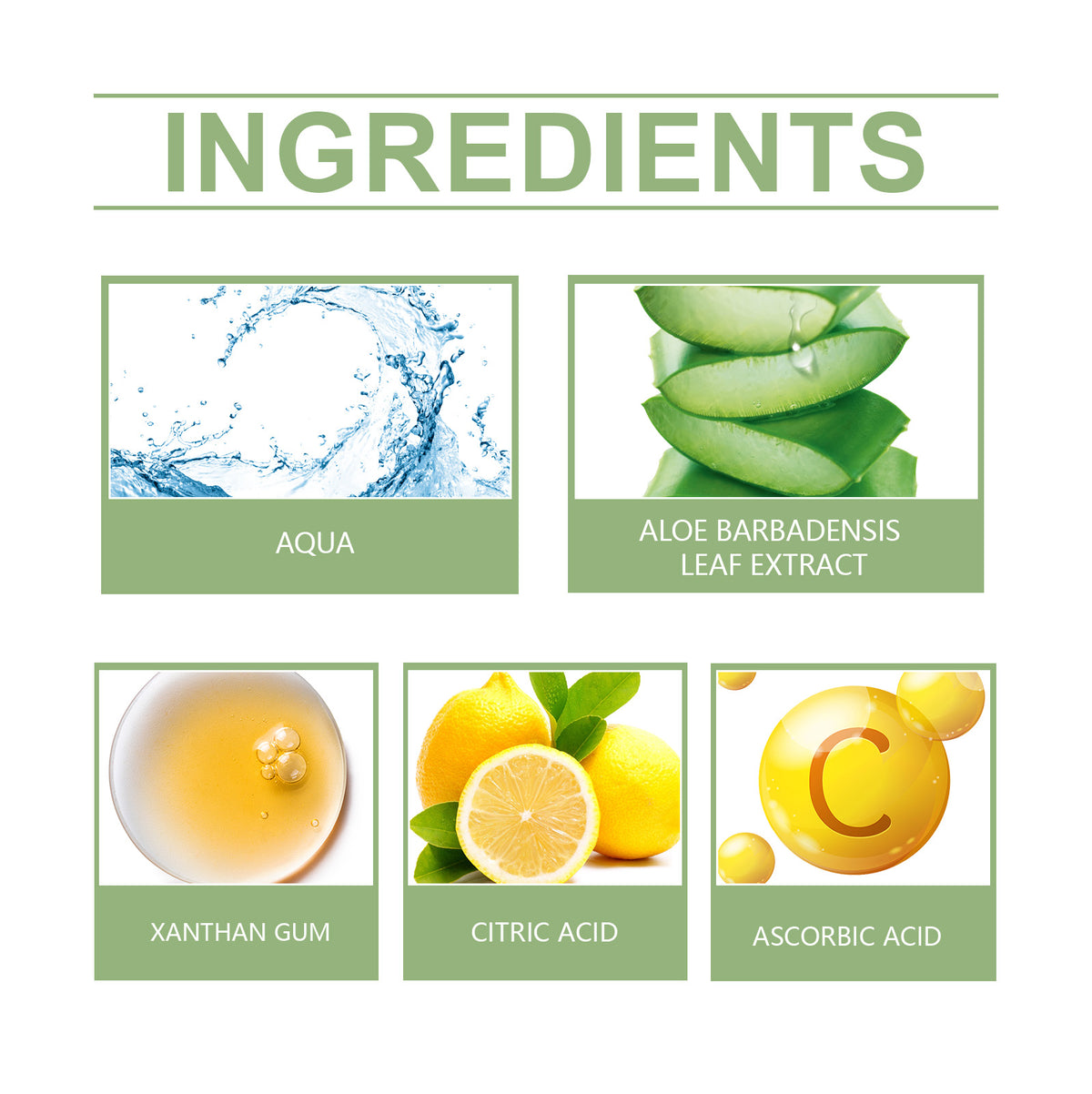 Gel Facial Refrescante e Hidratante de Aloe Vera