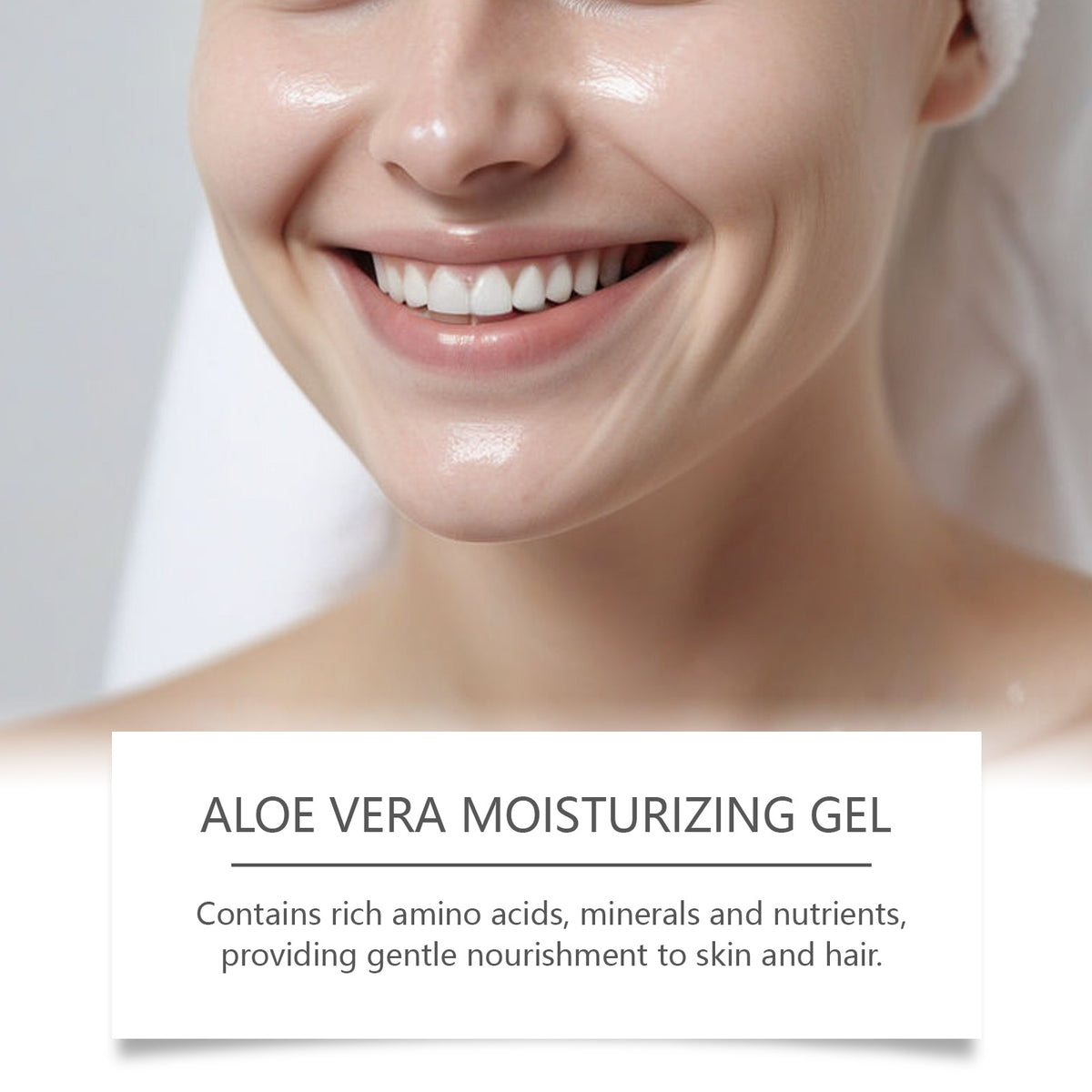Gel Facial Refrescante e Hidratante de Aloe Vera