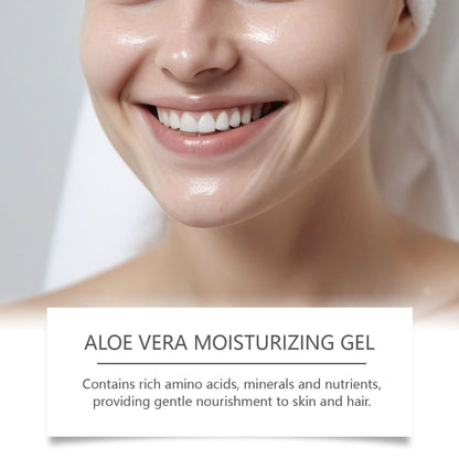 Gel Facial Refrescante e Hidratante de Aloe Vera