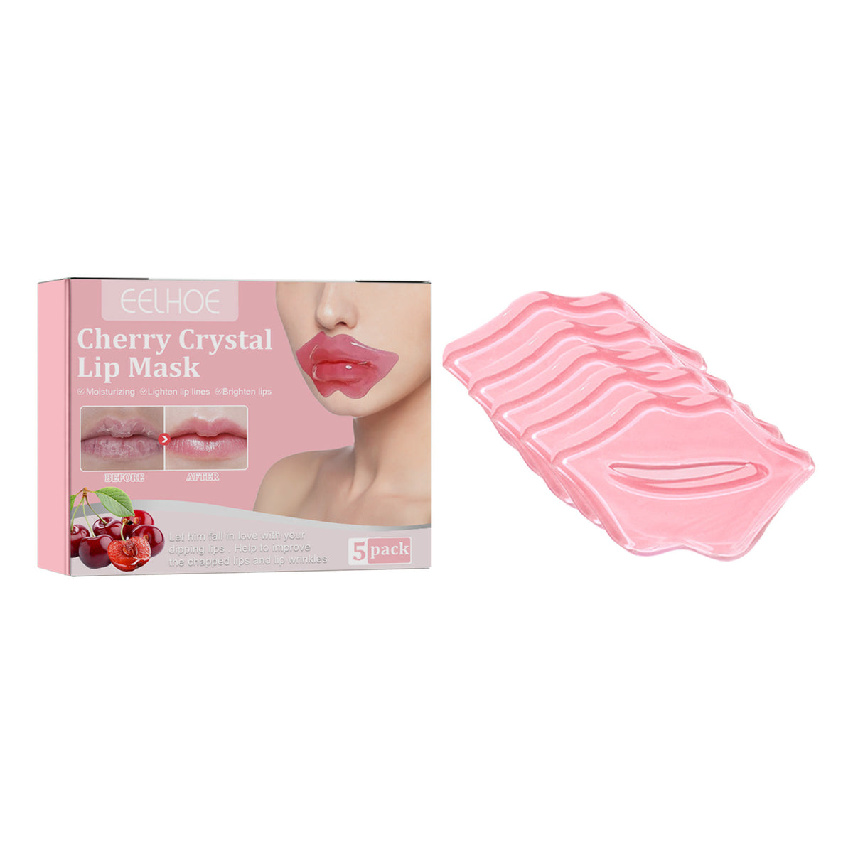 Máscara Labial Hidratante de Cristal de Cereja