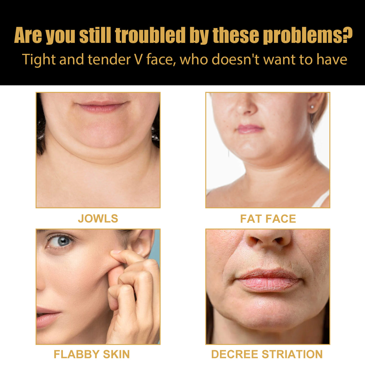 Máscara Facial em V