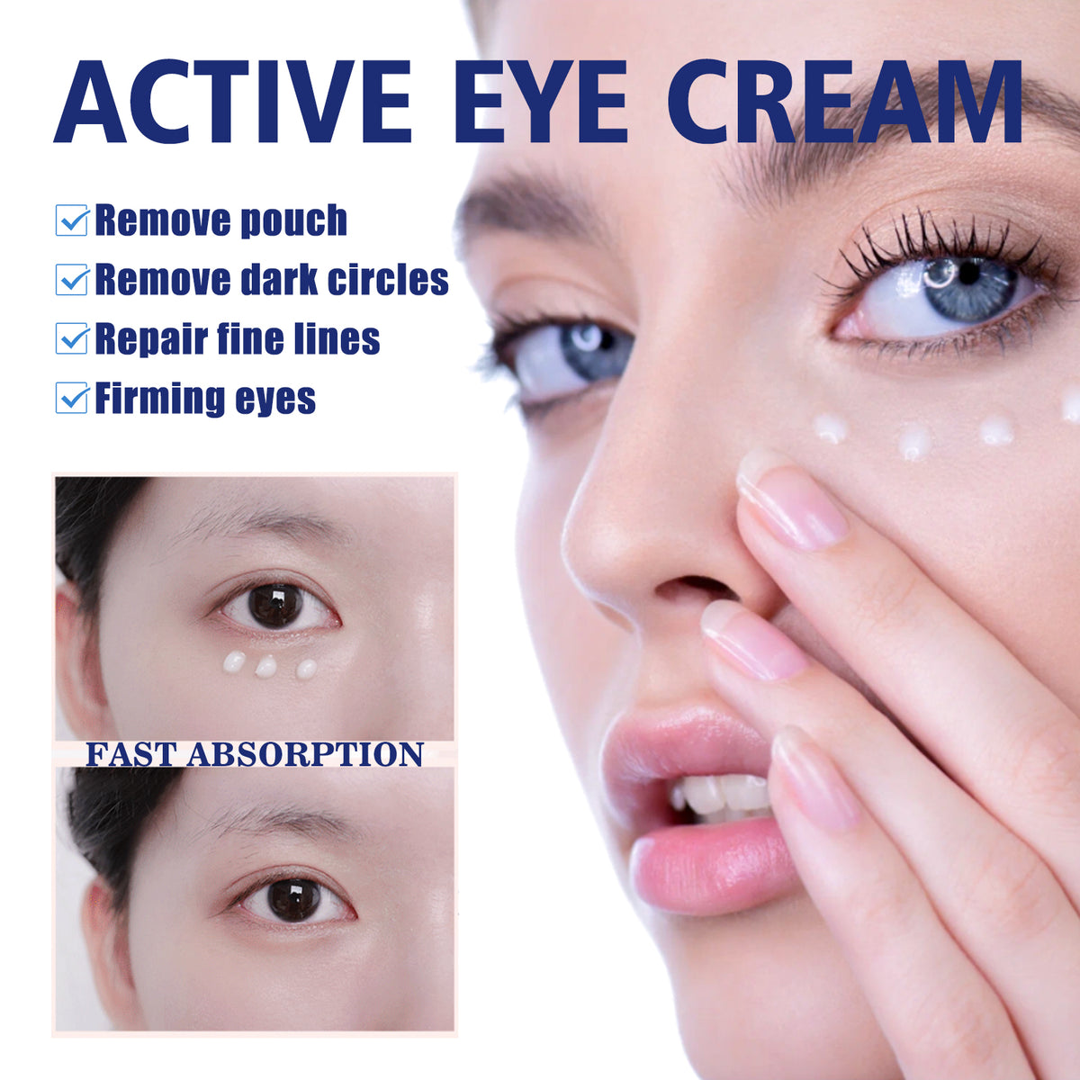 Creme de Olhos Jaysuing — Hidratação e Aparência Cansada