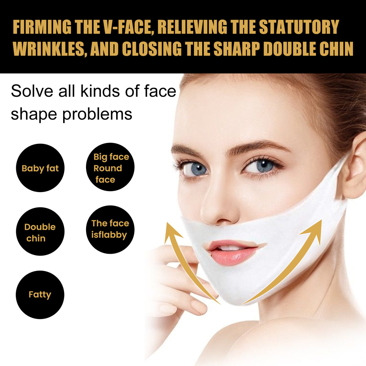 Máscara Facial em V