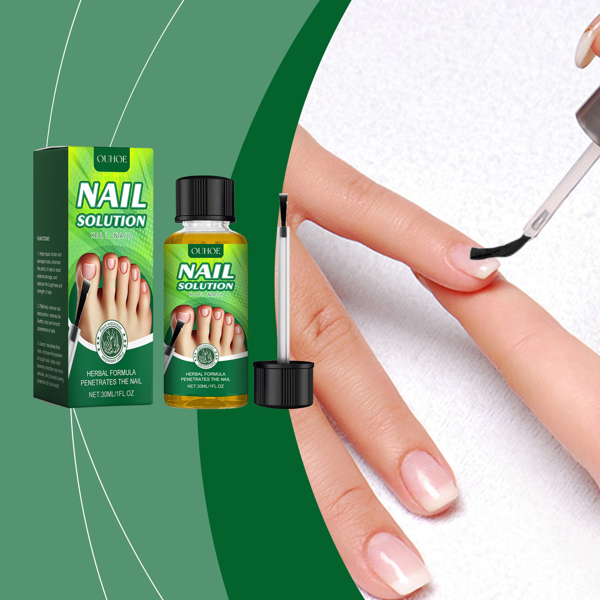 Solução Reparadora e Nutritiva para Unhas