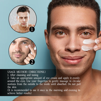 Creme de Olhos Masculino Anti-Olheiras e Anti-Inchaço