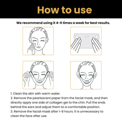 Máscara Facial em V