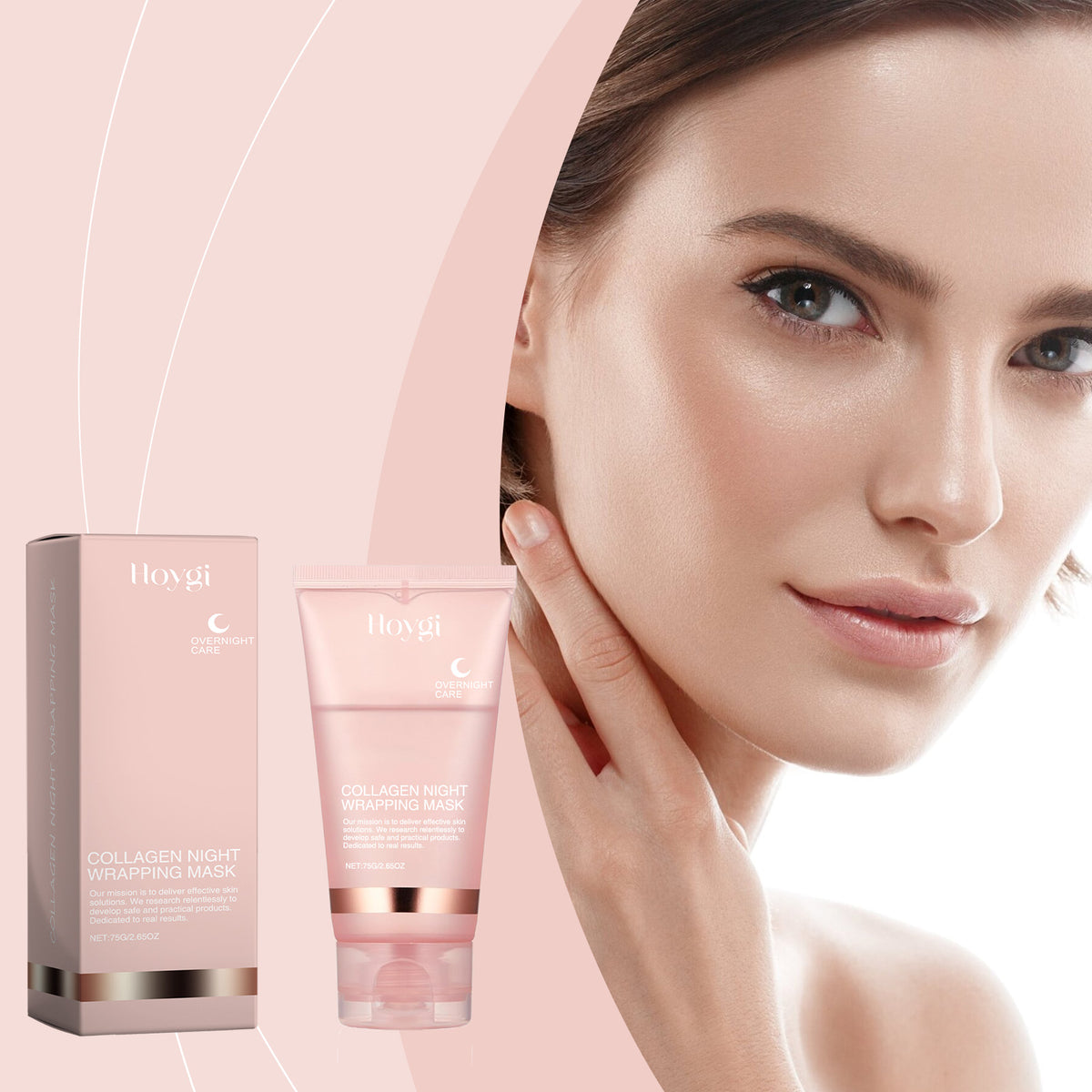 Máscara Facial Peel-Off de Colagénio Hoygi