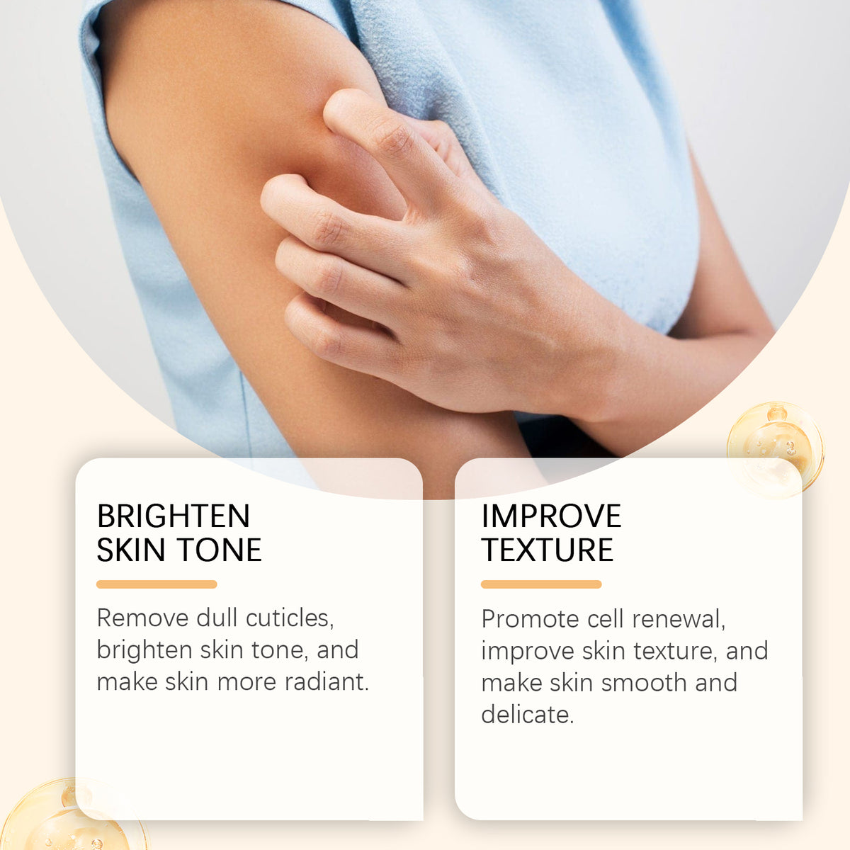 Creme Renovador OceAura com Vitamina E e Ácido Láctico