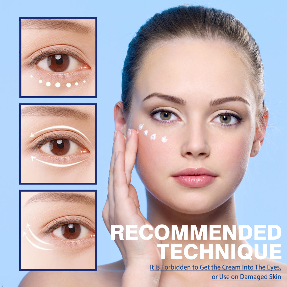 Creme de Olhos Jaysuing — Hidratação e Aparência Cansada