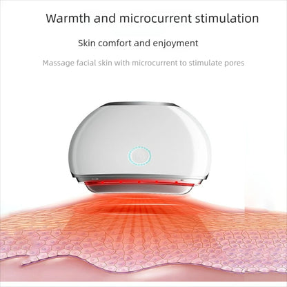 Dispositivo Facial OceAura 4 em 1 — Microcorrentes, Vibração, Calor e LED